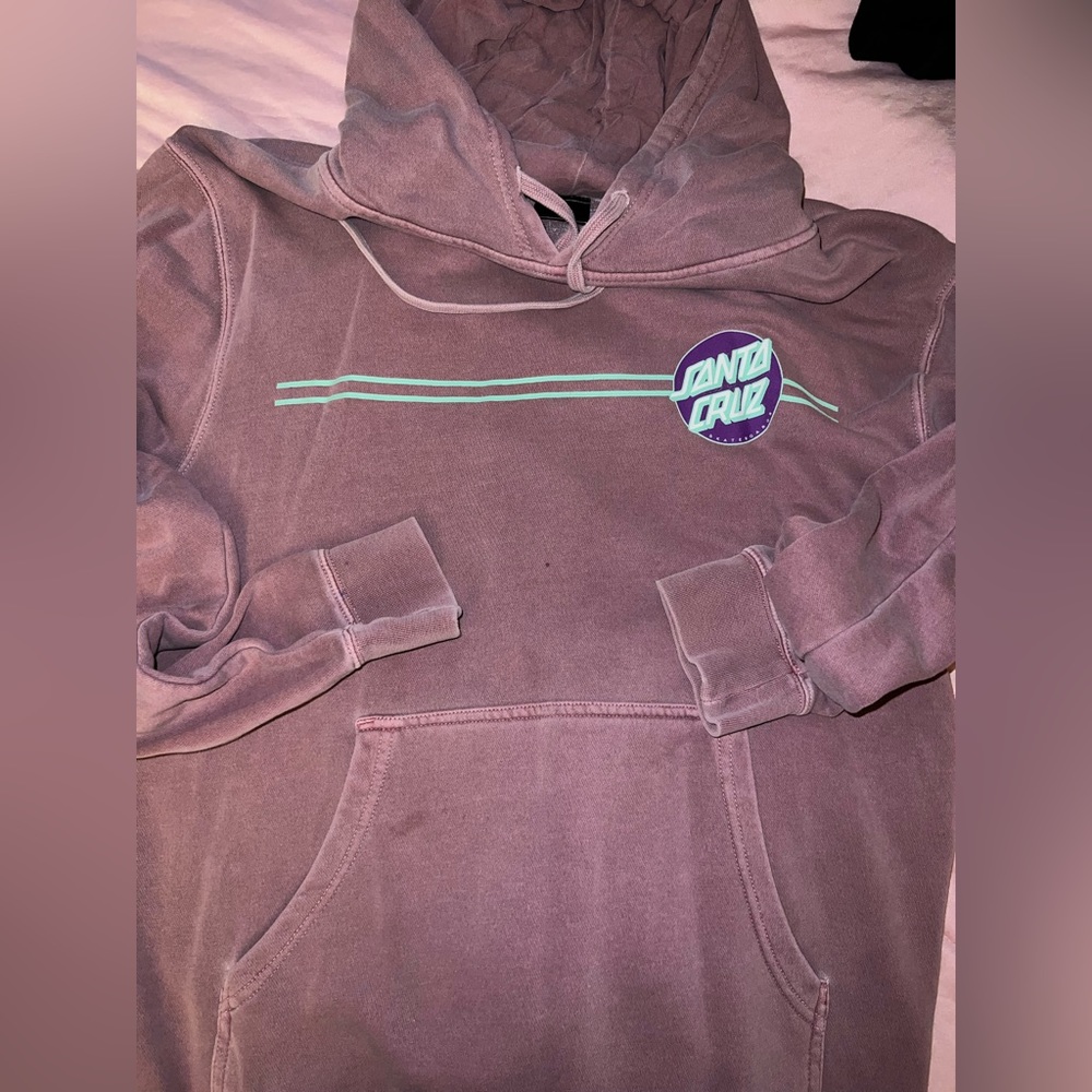 Santa Cruz Hoodie - Tan Pink - MEN’S MEDIUM